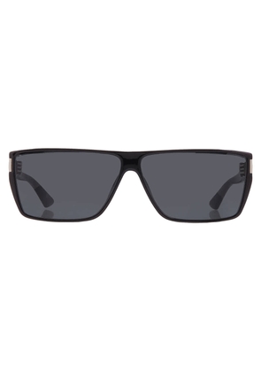 Saint Laurent Black Rectangular Unisex Sunglasses SL 757 001 64