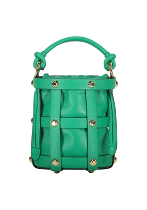 Ferragamo Leather Bucket Bag