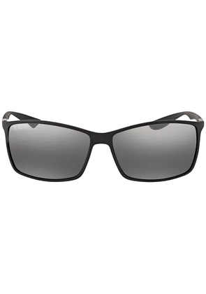 Ray Ban Liteforce Polarized Silver Mirror Square Mens Sunglasses RB4179 601S82 62