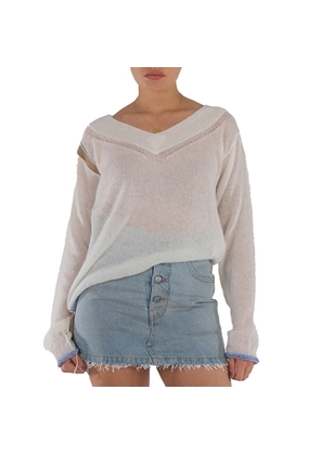 Mm6 Maison Margiela V-Neck Sweater