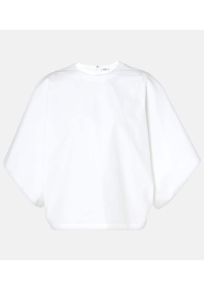 Fforme Tenley draped cotton top