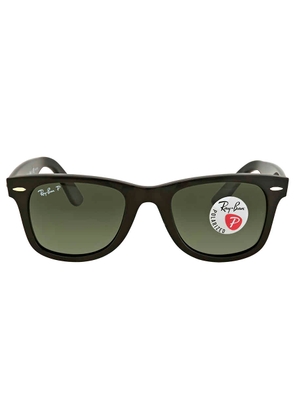 Ray Ban Wayfarer Ease Green Classic G-15 Unisex Sunglasses RB4340 601/58 50