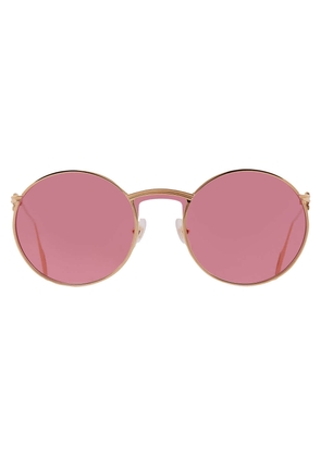 Cartier C de Cartier Red Round Ladies Sunglasses CT0274S 003 99