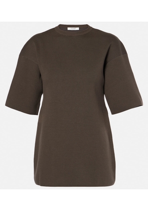 Fforme Dwyn wool and cotton-blend T-shirt