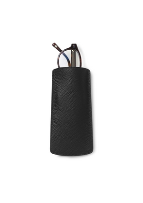 Smythson Optical Glasses Case In Panama In Black