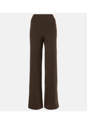 Fforme Perse wool and cotton-blend pants