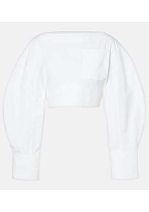 Jacquemus La Chemise Barco cotton shirt