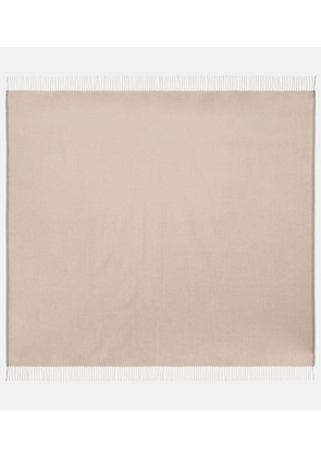 Brunello Cucinelli Fringed cashmere throw