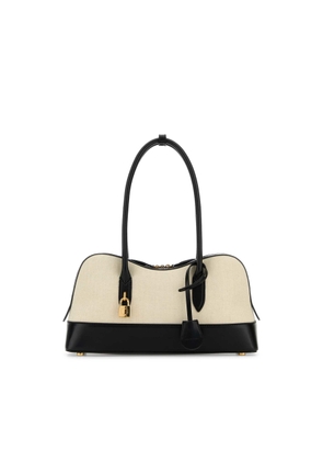 Stella McCartney Sand Canvas Ryder Shoulder Bag