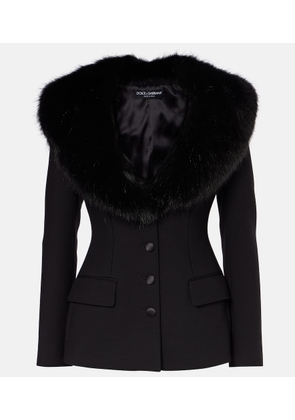 Dolce&Gabbana Wool-blend blazer