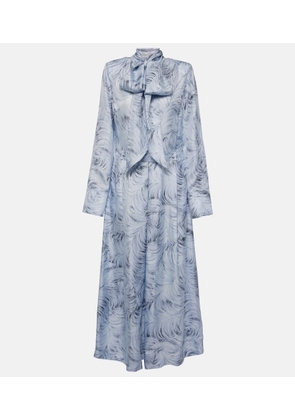 Stella McCartney Printed silk maxi dress