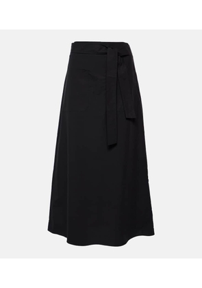 Toteme Cotton midi skirt