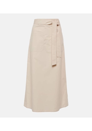 Toteme Cotton midi skirt