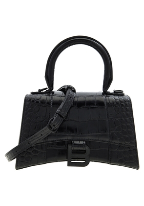 Balenciaga Black Hourglass XS Shoulder Bag