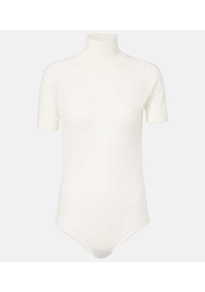 Alaia Turtleneck wool bodysuit
