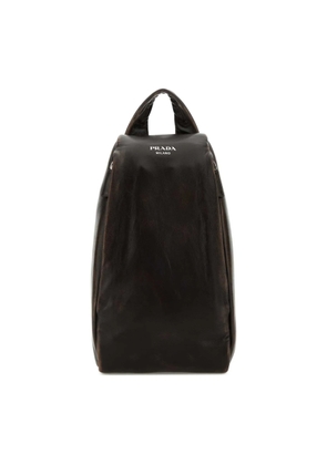 Prada Dark Brown Nappa Leather Backpack