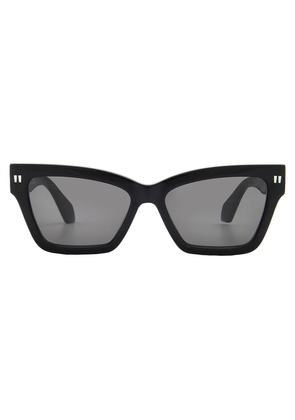 Off-White CINCINNATI Dark Grey Cat Eye Unisex Sunglasses OERI110 1007 54