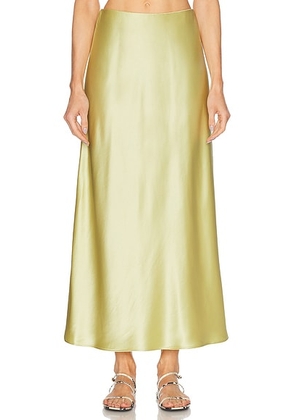 By Malene Birger Boshan Skirt in Golden Mist - Yellow. Size 34 (also in 38, 40, 42).