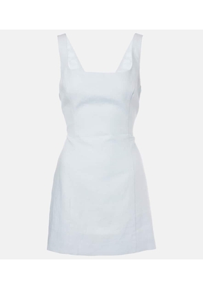 SIR Iris Tie linen minidress