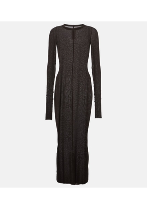 Rick Owens Jersey midi dress