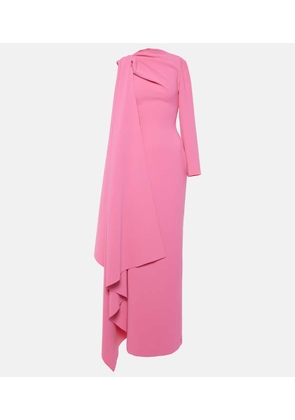 Solace London Lydia draped gown