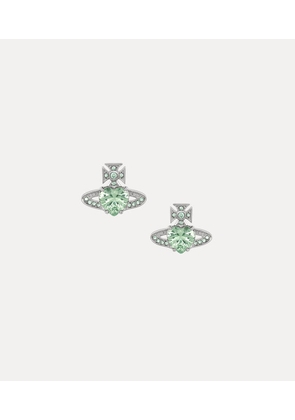 Vivienne Westwood Ariella Earrings Platinum-light-green-cz-chrysolite-crystal Platinum-light-green-cz-chrysolite-crystal Women