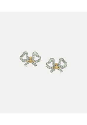 Vivienne Westwood Rigoberta Earrings Platinum-gold-chrysolite-crystal Platinum-gold-chrysolite-crystal Women