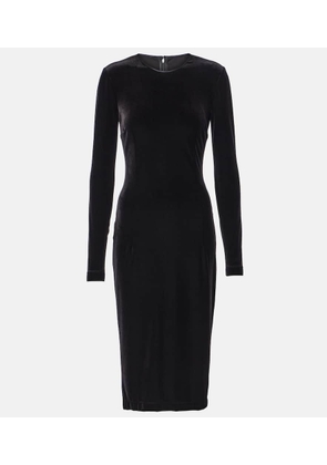Dolce&Gabbana Velvet midi dress