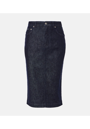 Dolce&Gabbana Denim pencil skirt