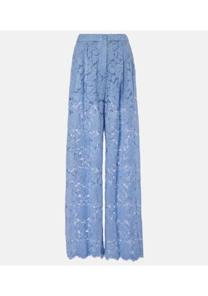 Dolce&Gabbana Lace wide-leg pants
