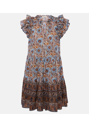 Ulla Johnson Coletta ruffled cotton-blend minidress
