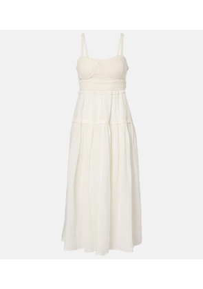 Ulla Johnson Gisela ramie midi dress