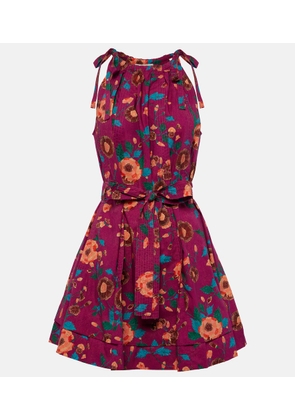 Ulla Johnson Brienne floral cotton minidress