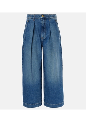 Ulla Johnson April pleated wide-leg jeans