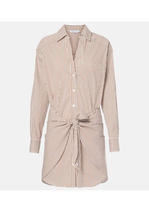 Veronica Beard Roanoke cotton-blend shirt dress
