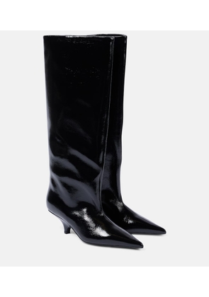Toteme Patent leather knee-high boots