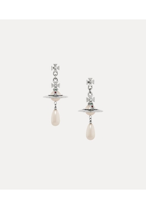 Vivienne Westwood Pearl Drop Earrings Silver Pearls / Zirconia Women
