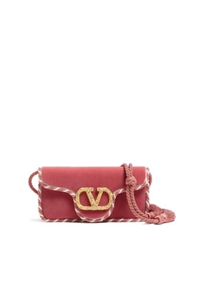 Valentino Garavani Loco Velvet Clutch