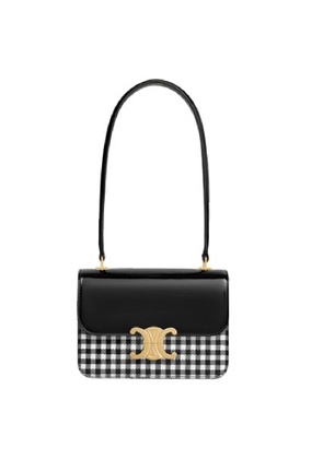 Celine Garance Bag Is Crafted In Vichy-Printed Patent