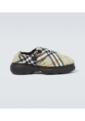 Burberry Burberry Check quilted mules