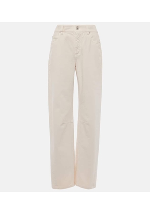 Brunello Cucinelli Mid-rise straight jeans