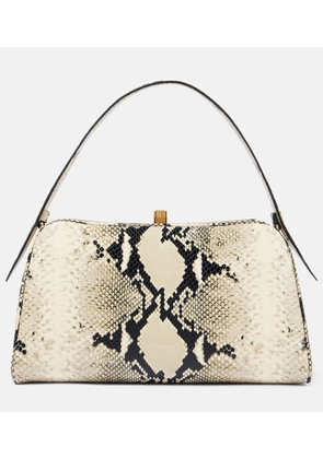Khaite Cate snake-effect leather shoulder bag