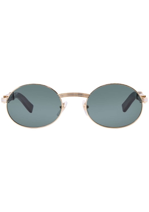 Cartier Premiere de Cartier Green Round Mens Sunglasses CT0464S 003 53