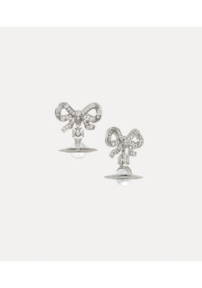 Vivienne Westwood Octavie Earrings Silver Cuic Zirconia / Gemstone Women