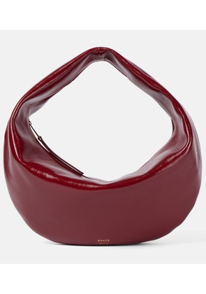 Khaite Olivia Medium patent leather shoulder bag