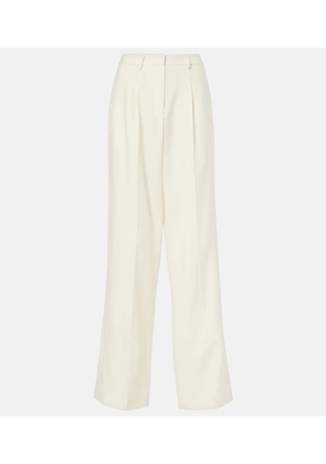 Magda Butrym Wool and silk wide-leg pants