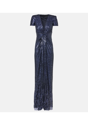 Jenny Packham Momoka sequined gown