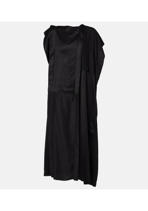 MM6 Maison Margiela Gathered midi dress