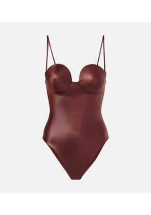 Magda Butrym Retro bustier swimsuit