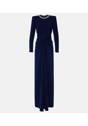 Jenny Packham Sunday embellished crepe gown